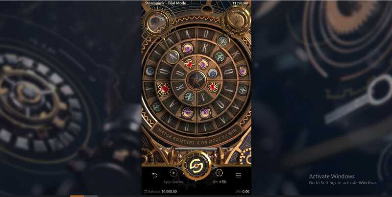 ทดลองเล่น steampunk slot